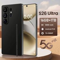 Smartphones S26 Ultra Haute Performance S26 Ultra 16+1 To Global 5G Double SIM Téléphone Portable Pas Cher Chine Smartphone