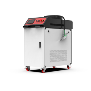 เครื่องเลเซอร์ทำความสะอาดโลหะ,เครื่องพ่นสีสองสีสนิมทำความสะอาดด้วยเลเซอร์1000W ทำจากหนังคาร์บอนจากเม็กซิโกรัสเซีย - Product Image 1