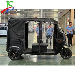 Triciclo de Pasajeros a Gasolina de 200 cc con Radio Multimedia y Autonomía de 220 m, Mototaxi para Pasajeros de Corta Distancia, Tuk Tuk - Product Image 2