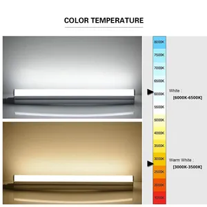 Lampu LED Fluorescent T5 29/57cm Penerangan Gudang Aluminium Terintegrasi 85-265V Garansi 1 Tahun 5-100A - Product Image 4