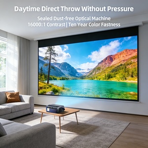 Фабрика OEM A10Q WIFI 1080P LCD светодиодный проектор 4K Автофокус уличный видеофильм бизнес планшетный проектор для офиса - Product Image 2