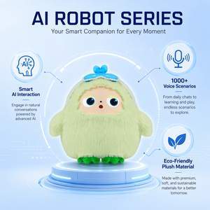 Robot Compañero IA Bilingüe Árabe-Inglés, Modelo Grande con Aprendizaje Interactivo, Altura Ajustable 11-30cm, Enciclopedia - Product Image 4