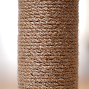 Commercio all'ingrosso resistente verticale in legno massello giradischi giocattolo gatto Sisal tiragraffi per auto-intrattenimento gatti gatto alberi Scratcher - Product Image 4