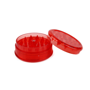 Wholesale Round Shape Custom Plastic <b>Herb</b> <b>Grinder</b> 3 Parts Tobacco Spice Dry Acrylic Bio Plastic <b>Grinders</b> <b>Herb</b> Custom Logo - Product Image 3