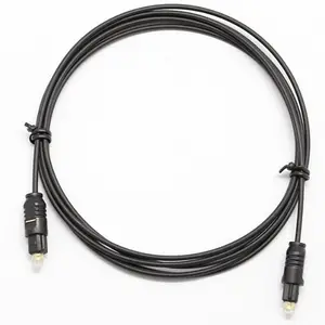 Digital Optical Audio Cable Adapter Toslink Gold Plated 1m 1.5m 2m SPDIF Cable For Audio Video Lines