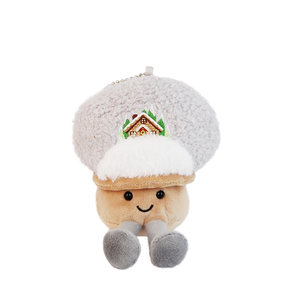 Pendentif de noël bonhomme de neige pomme <span class=keywords><strong>pain</strong></span> <span class=keywords><strong>d</strong></span>'<span class=keywords><strong>épice</strong></span> humain en peluche Animal jouet pp coton remplissage jouets pour enfants en gros cadeau de vacances - Product Image 6