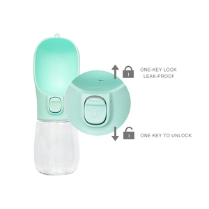 Bouteille d'eau portable pour <span class=keywords><strong>chien</strong></span>, motifs personnalisables, écologique, vente en gros, fabrication sur mesure, matériaux économiques, DEM/DOM disponible - Product Image 6
