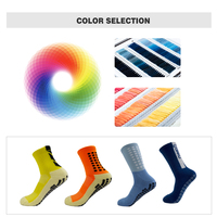 Chaussettes de sport personnalisées Jisen de haute qualité avec logo, antidérapantes, en coton et élasthanne, pour hommes et femmes, idéales pour la gym, le football et les activités de plein air.