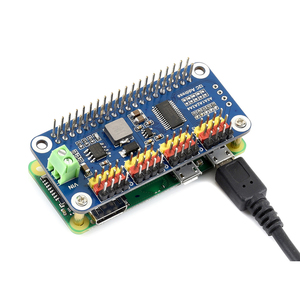 Waveshare เซอร์โวไดรเวอร์หมวก16แชนเนล12บิตอินเตอร์เฟส I2C ราสเบอร์รี่ Pi ศูนย์/ศูนย์ W/ศูนย์ WH/2B/3B/3B + อุณหภูมิในการทำงาน - Product Image 3