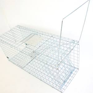 Jaulas <span class=keywords><strong>de</strong></span> metal para animales vivos, trampa para animales humana plegable galvanizada para atrapar <span class=keywords><strong>Hiena</strong></span>, zorro, gatos, perros, jaula <span class=keywords><strong>de</strong></span> ardilla - Product Image 2