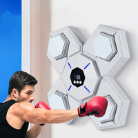 Nouvelle mise à niveau de conception Machine de boxe musicale intelligente Entraîneur de boxe électronique avec gants