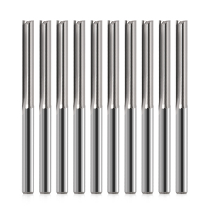 Hozly Two Flute Straight Router Bit Two-flutes Straight <strong>End</strong> <strong>Mill</strong> <strong>For</strong> Cutting Odm Oem <strong>For</strong> <strong>Copper</strong> Alloy Steel Milling - Product Image 1