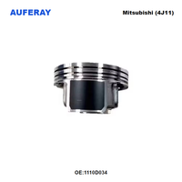 Ensemble piston et axe de piston moteur 1110D034 STD 0.25 0.50 pour Mitsubishi 4J11 2.0L Outlander ASX Delica D5 L200 Pièces de rechange