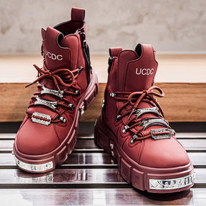 Best-selling Unisex Winter <b>Warm</b> Comfortable Ankle & Bootie Genuine Leather Waterproof Cloth Casual <b>Work</b> <b>Boots</b> with Plush Midsole - Product Image 6