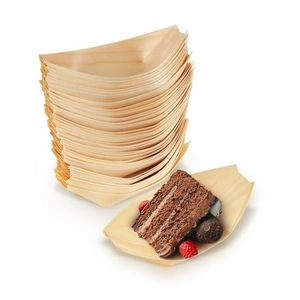 Barco de Madera 100% Natural Ecológico al por Mayor, Barco de Madera de Álamo Desechable para Sushi, Pastel, Panqueques y Galletas - Product Image 4