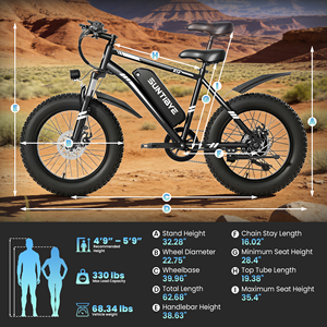 โรงงาน K10 ขายจักรยานไฟฟ้าราคาประหยัด ขนาด 20 นิ้ว แบตเตอรี่ลิเธียม 1000w 48v 15AH - Product Image 6