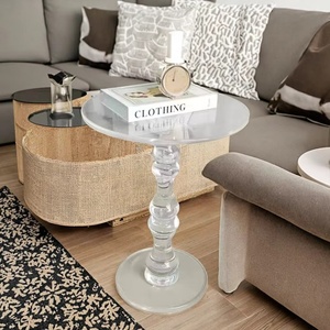 ไฟอะคริลิคโปร่งใสหรูหราโต๊ะข้างเรียบง่ายเฟอร์นิเจอร์บ้านสำหรับทุกที่ - Product Image 3
