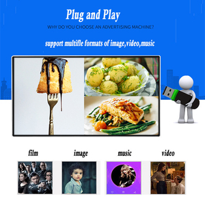 Optimal Search 43-Inch Android 11 Super Thin Full Array LED <b>Wall</b>-Mounted Digital Menu Board Restaurant LCD <b>Display</b> 1000 Cd/m - Product Image 5