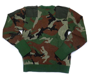 เสื้อสเวตเตอร์ฝึกทหาร DFU110 สำหรับนักเรียนฝึกภาคสนาม พร้อมกระเป๋าหน้าอกและแผ่นปะติด คอทรงโอ แบบชุดต่อสู้ - Product Image 5