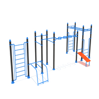 Équipement d'amusement extérieur personnalisable Bounce House Obstacle Course avec Pool Trade des fabricants