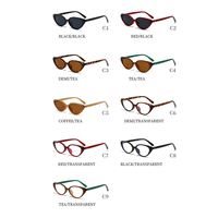 Lunettes de vue anti-lumière bleue pour femmes, monture complète œil de chat, petite monture simple, verres en acétate