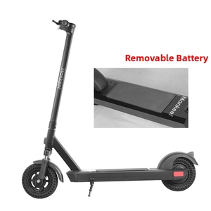 <span class=keywords><strong>Scooter</strong></span> <span class=keywords><strong>Plegable</strong></span> Portátil de Dos Ruedas con Batería de Litio de 350W, Batería Extraíble, Ruedas de 10 Pulgadas, Impermeable - Product Image 4
