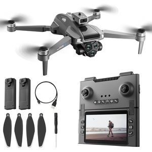 Drone pliable Enttgo M66 avec télécommande / Wi-Fi, transmission d'images à 15 km, moteur sans balais 720p, maintien d'altitude - Product Image 2