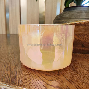 Cuenco de Cristal Transparente Q're, Color Claro, 99.99% Cuarzo, Instrumento de Sanación por Sonido - Product Image 3