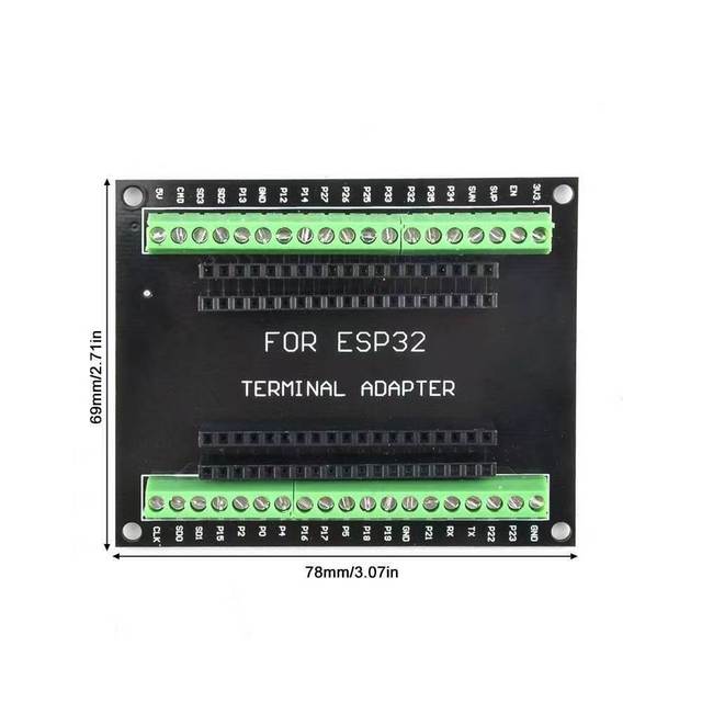 ESP32 Development Board GPIO Expansion Board Kit 32D BT WiFi Module USB Type-C 38PIN CP2102 ESP32-DevKitC 5V for Mobile Phone