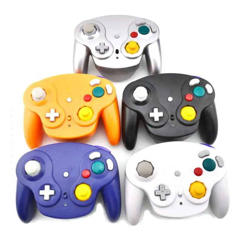 Classic 2.4Ghz Game Controller Voor Gamecube Ngc Wiis U Gamepad Met Ontvanger Ontvanger Joystick