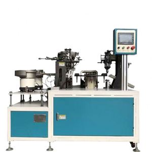 Machine automatique électrique d'assemblage de bornes en laiton, pompe à engrenages et roulement pour la fabrication de prises, garantie 1 an, nouveau PLC - Product Image 1
