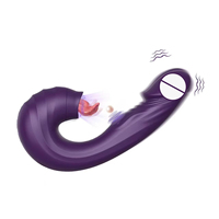 Intensiver Saugvibrator Interaktiver Vakuum-Puls-Stimulator für Weiblichen Orgasmus Realistische Textur G-Punkt-Stimulator J-Form Erwachsenen-Sexspielzeug