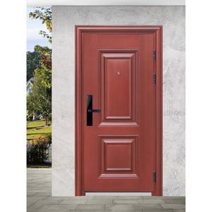 Porte de sécurité en acier QiFan QF-70, antivol, résistante au feu, indice de résistance au feu de 1,5 heure, design moderne, surface finie, imperméable, haute qualité, utilisation intérieure - Product Image 2