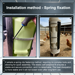 <span class=keywords><strong>Chauffe</strong></span>-<span class=keywords><strong>eau</strong></span> électrique <span class=keywords><strong>en</strong></span> silicone 220V 175W avec <span class=keywords><strong>thermostat</strong></span> pour abreuvoir à volaille et dégivrage - Product Image 6