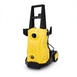 Laveuse de voiture électrique portable <span class=keywords><strong>Mingou</strong></span> 1400W à haute pression, auto-amorçante, pour usage domestique, 120 bars, avec brosse et pistolet à eau - Product Image 5