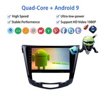 Radio Mobil Android untuk Nissan Qashqai X-Trail 2014+ Pemutar DVD Mobil Autoradio Stereo Mobil Head Unit Navigasi GPS 10.1 inci
