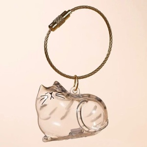 Cápsula Transparente para Guardar Pelo de Gato, Gashapon, Colgante Conmemorativo para Coche, Llavero, Venta al por Mayor - Product Image 4