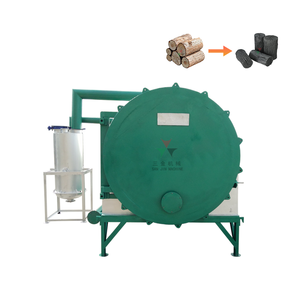 Fourneau de carbonisation sans fumée pour la fabrication de charbon de bois <span class=keywords><strong>à</strong></span> partir de <span class=keywords><strong>d</strong></span>échets de bois, <span class=keywords><strong>d</strong></span>'olives et de coques de noix de coco - Product Image 1