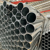 Tuyau en acier galvanisé à chaud de qualité supérieure, fourni par l'usine, 6m, 12m, 1/2, 3/4, 1, 1.5, 2 pouces, pour matériaux de construction