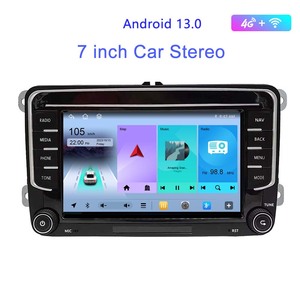 7 pouces Android voiture vidéo radio audio dvd lecteur de musique pour <span class=keywords><strong>Volkswagen</strong></span> Focus 1999-2021 avec rds/carplay - Product Image 4