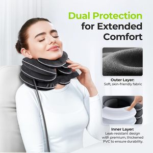 <strong>Inflatable</strong> <strong>Neck</strong> Stretcher for Cervical Traction Adjustable <strong>Neck</strong> Traction <strong>Pillow</strong> for Home <strong>Neck</strong> Extender <strong>Pillow</strong> - Product Image 4
