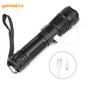 Linterna telescópica de aleación de aluminio Yunmai Xhp50, iluminación exterior recargable de alta intensidad con LED - Product Image 5