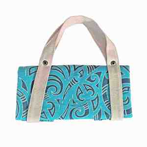 Sac en toile de style ethnique bohème, motif turc persan, sac de shopping en toile à bandoulière - Product Image 2