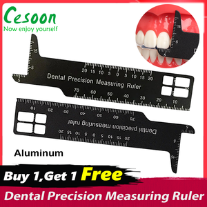 Règle de mesure en aluminium de précision dentaire, instrument orthodontique, équipement de laboratoire - Product Image 4