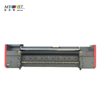 Imprimantes jet d'encre UV Myjet 3.2 grand format, grand format, CMJN blanc, 5 couleurs, en vente, imprimante hybride UV
