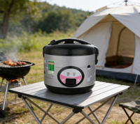 Autocuiseur Électrique Multifonction Intelligent Mini Portable 1L 1.5L 1.8L 2.2L avec Tasse Mesureuse et Revêtement Antiadhésif pour Usage Domestique - Vente en Gros