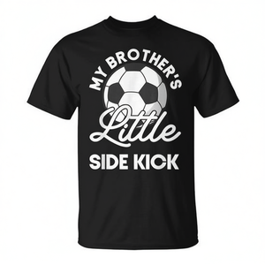 Camiseta de fútbol My Brothers Little Side Kick, regalo para niños más pequeños - Product Image 2