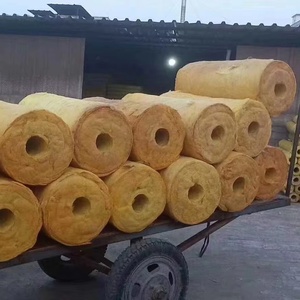 Pipeline de reconstruction de vieux bâtiments tuyau de laine de verre insonorisé sortie d'usine matériau d'isolation thermique - Product Image 2