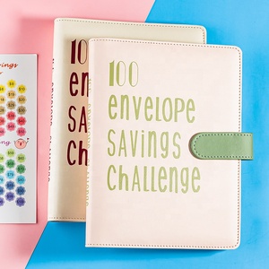 Venta directa del fabricante, libro de comercio con Concepto de dinero inteligente, cuaderno de cuero personalizado, hojas sueltas - Product Image 2