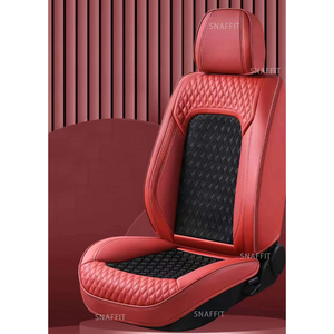 Housses de siège de voiture 9D, quatre saisons, universelles, en cuir, design tendance, housse de siège de voiture personnalisée, cinq sièges complets - Product Image 4